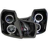 ANZO CADILLAC CTS 03-07 PROJECTOR HALO HEADLIGHTS BLACK -121415