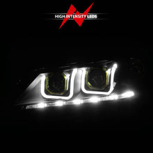 Load image into Gallery viewer, ANZO HONDA ACCORD 13-15 4DR PROJECTOR HEADLIGHTS U-BAR BLACK CLEAR -121492