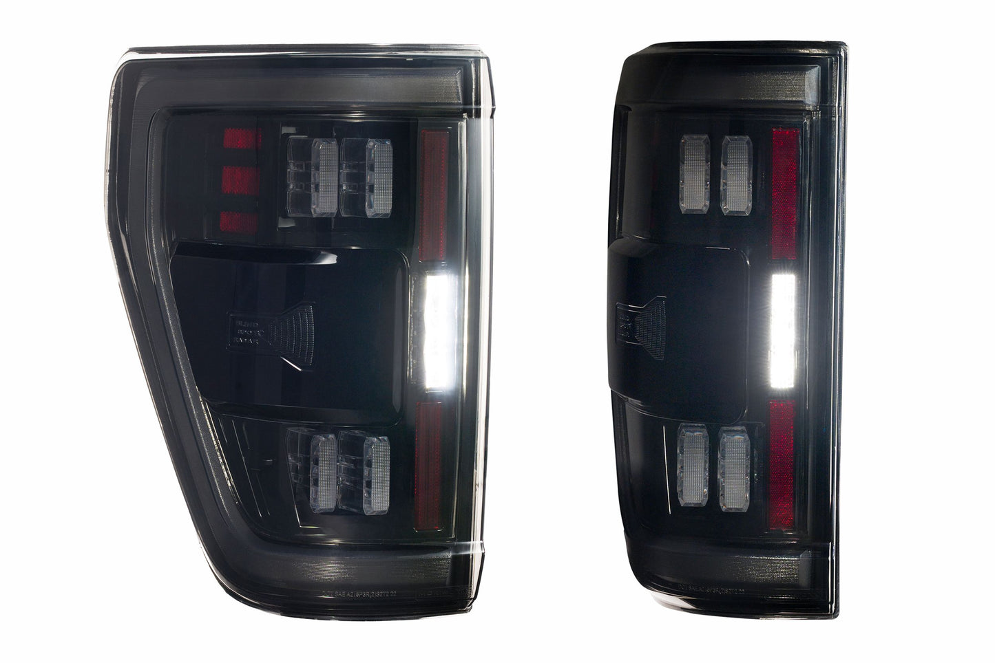 XB LED Tail Lights: Ford F-150 (21-23 / Smoked Lens / Set)