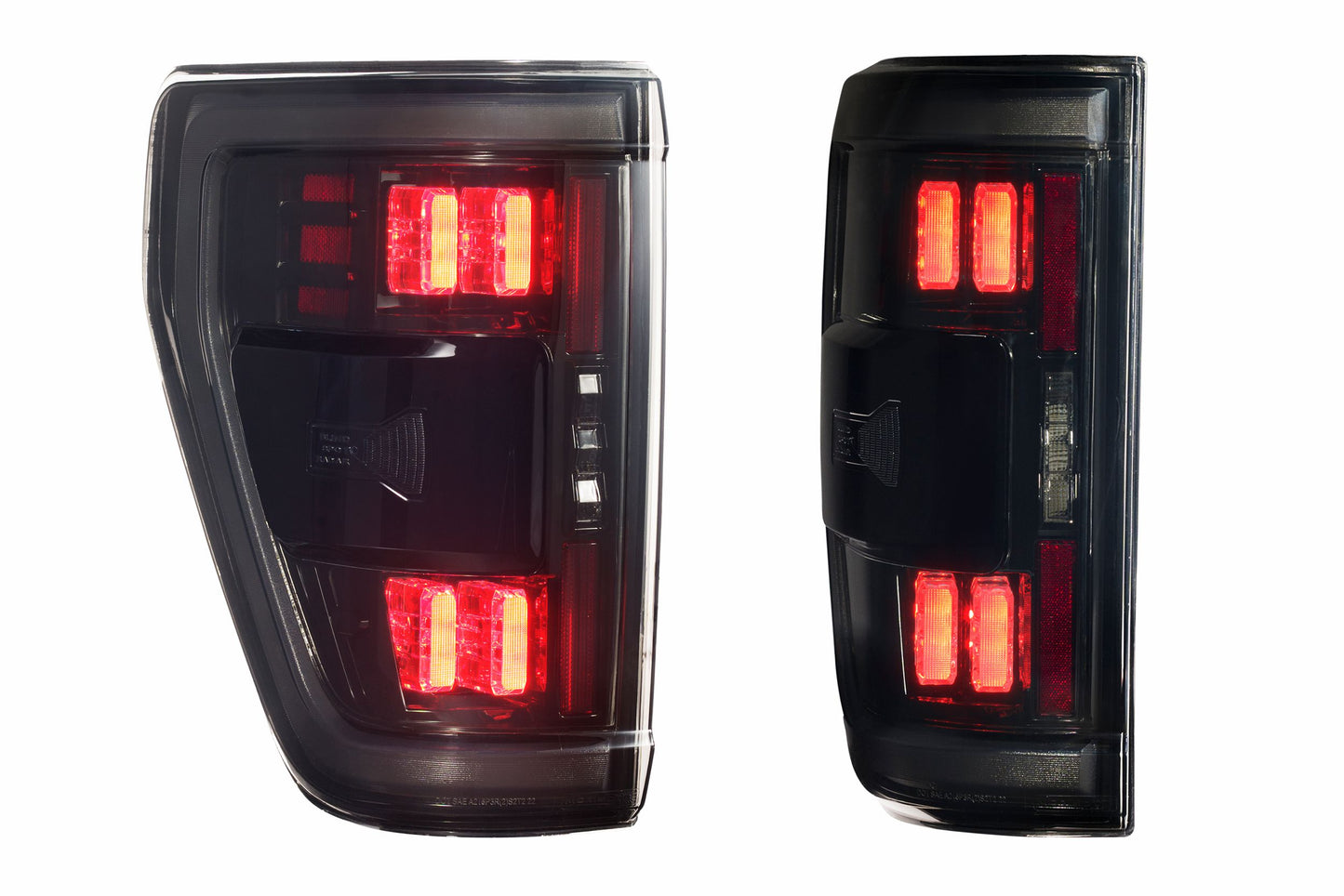 XB LED Tail Lights: Ford F-150 (21-23 / Smoked Lens / Set)