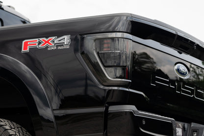 XB LED Tail Lights: Ford F-150 (21-23 / Smoked Lens / Set)