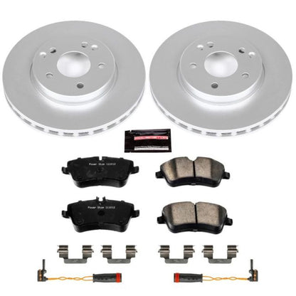 Power Stop 02-05 Mercedes-Benz C230 Front Z23 Evolution Sport Coated Brake Kit PowerStop