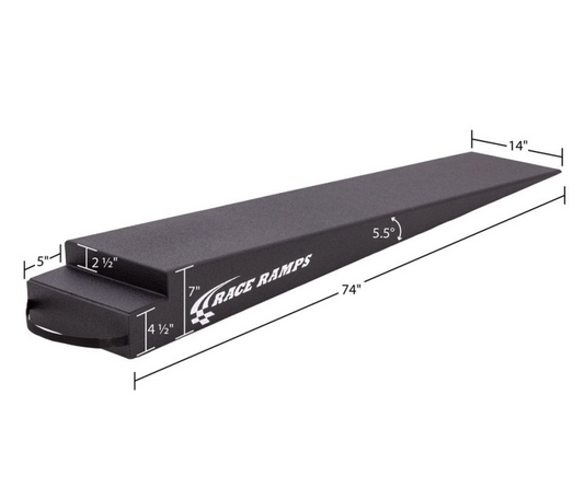 Race Ramps 7in. Trailer Ramps - 5.5 Degree Approach Angle Race Ramps