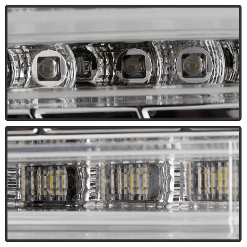 Spyder Chevy Camaro 16-18 Halogen LED Tail Lights Chrome ALT-YD-CCAM16HAL-SEQ-C SPYDER