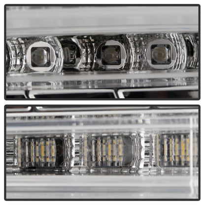 Spyder Chevy Camaro 16-18 Halogen LED Tail Lights Chrome ALT-YD-CCAM16HAL-SEQ-C SPYDER