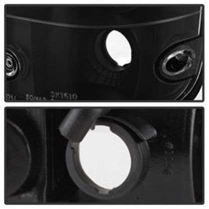 Spyder Toyota Tacoma 95-00 Euro Style Tail Lights Black ALT-YD-TT95-BK SPYDER