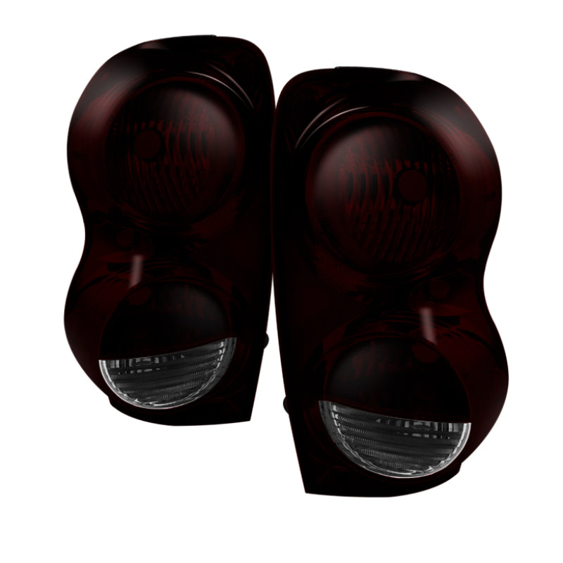 Xtune Dodge Durango 2004-2009 OEM Style Tail Lights -Red Smoked ALT-JH-DDU04-OE-RSM SPYDER
