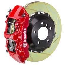 Load image into Gallery viewer, Brembo 02-05 996 GT2 Front GT BBK 6 Piston Cast 380x32 2pc Rotor Slotted Type1 -Red