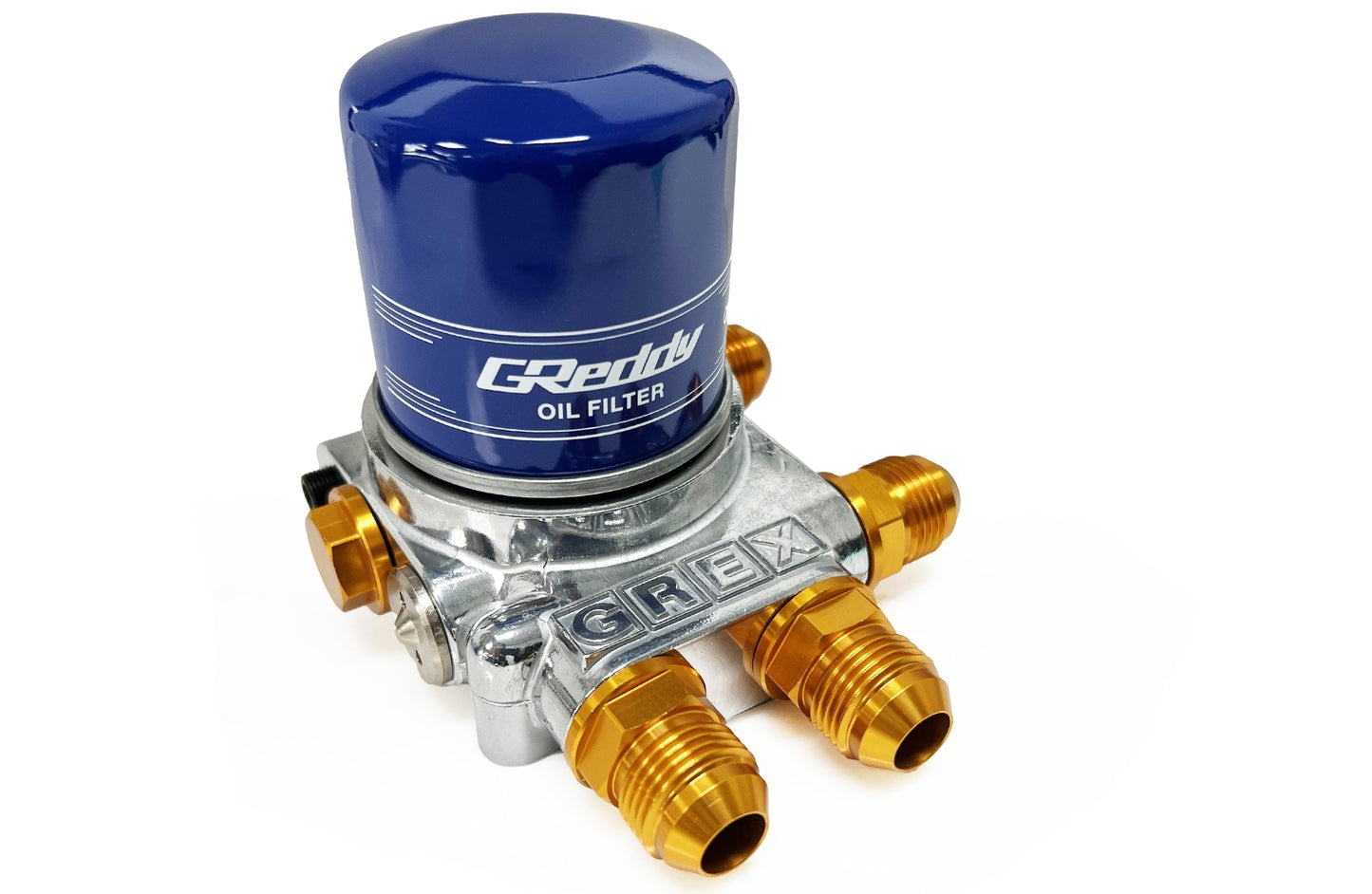 GReddy Oil Filter Block Adapter for Relocation Kit