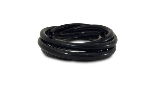 Vibrant Performance Vacuum Hose Bulk Pack, 0.125in ID x 50' long - Black, Silicone Intake/Boost/Cooling Plumbing - Part 2100