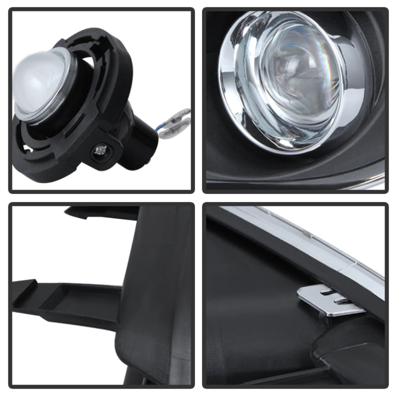 Spyder Chrysler 300 2011-2014 OEM Fog Light W/Universal Switch- Clear FL-C30011-C SPYDER