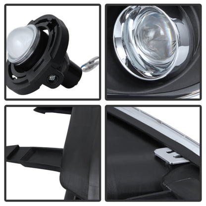 Spyder Chrysler 300 2011-2014 OEM Fog Light W/Universal Switch- Clear FL-C30011-C SPYDER