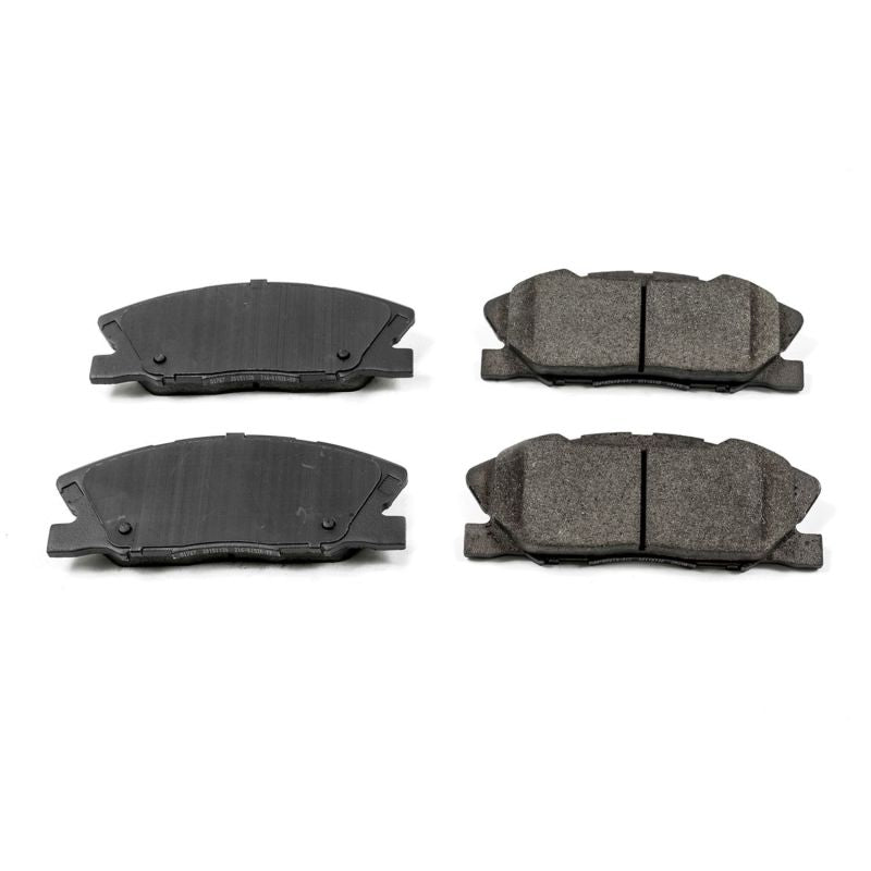 Power Stop 2018 Dodge Challenger Front Z16 Evolution Ceramic Brake Pads PowerStop