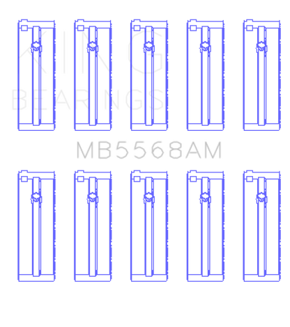 King Engine Honda Bearings Set