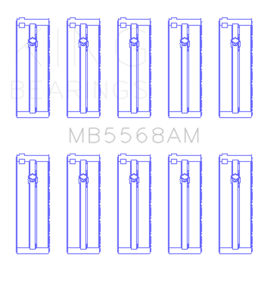 King Engine Honda Bearings Set