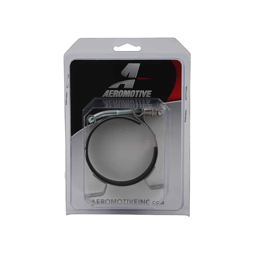 Aeromotive 12702 Fuel Pump T-Bolt Clamp, 2-1/2 Inch x 3/4 Inch Aeromotive