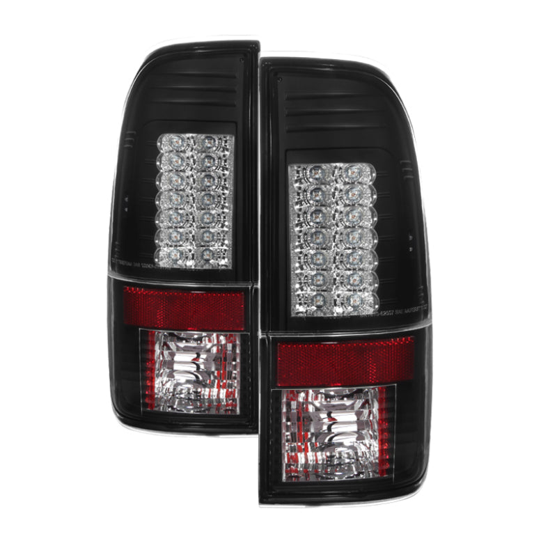 Spyder Ford F150 Styleside 97-03/F250 Version 2 LED Tail Lights Blk ALT-YD-FF15097-LED-G2-BK SPYDER
