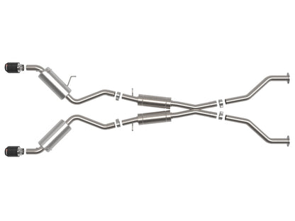afe Takeda Cat-Back Exhaust System Nissan 370Z 09-20 V6-3.7L