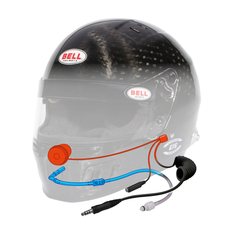 Bell GT6 RD Carbon-4C (HANS) (7 1/4) FIA8859/SA2020 - Size 58