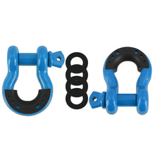 Load image into Gallery viewer, Borne Off-Road Borne D-Ring Shackle Set Blue