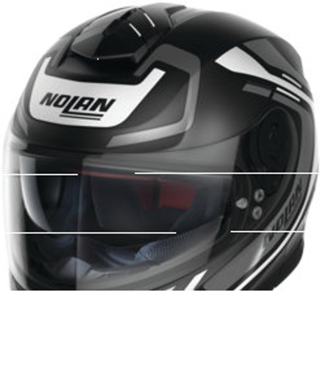 Nolan Helmets N80-8 Ally Fltblkwht Xl