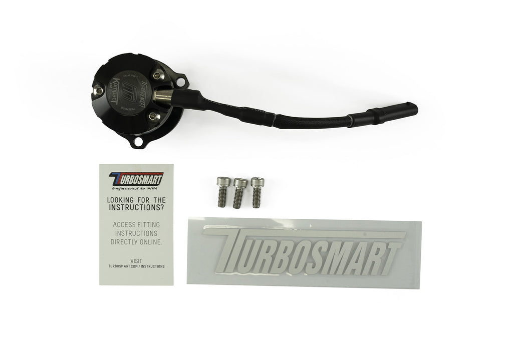 Turbosmart Kompact EM BOV VR7 Dual Port, 2.0 LTG - TS-0223-1087