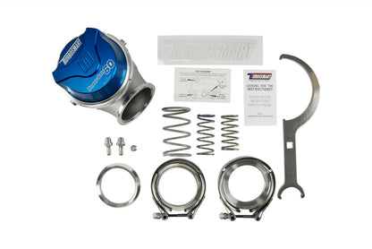 Turbosmart GenV PowerGate60 14psi External Wastegate (Blue) - TS-0555-1011 Turbosmart