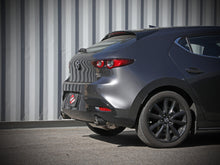 Load image into Gallery viewer, AFE Mazda 3 Hatchback 19-23 L4-2.5L/2.5L Takeda 2-1/2 IN 304 Stainless Steel Axle-Back Exhaust System w/ Carbon Fiber Tip - 49-37023-C