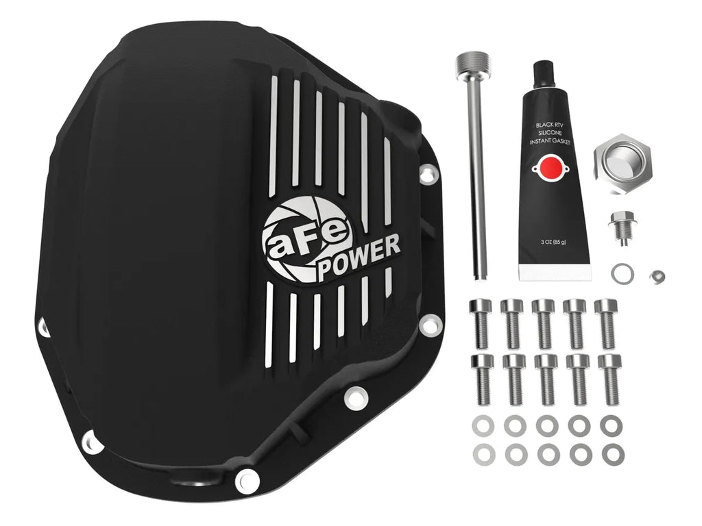 aFe Power Street Series Rear Differential Cover Black for 99-07 Ford F-350/F-450 / 94-02 Ram 3500 - 46-70032