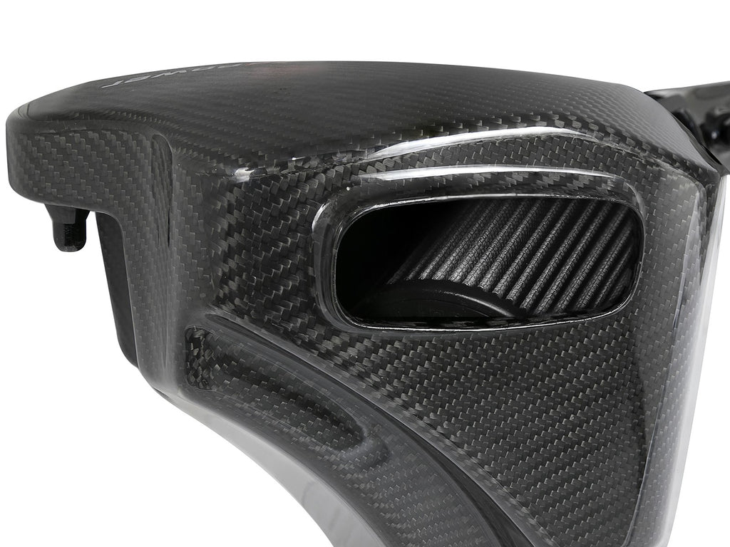 AFE BMW M2 Competition (F87) 19-21/M3/M4 (F80/82/83) 15-20 L6-3.0L (tt) S55 Carbon Fiber Cold Air Intake System w/Pro DRY S Filter Media