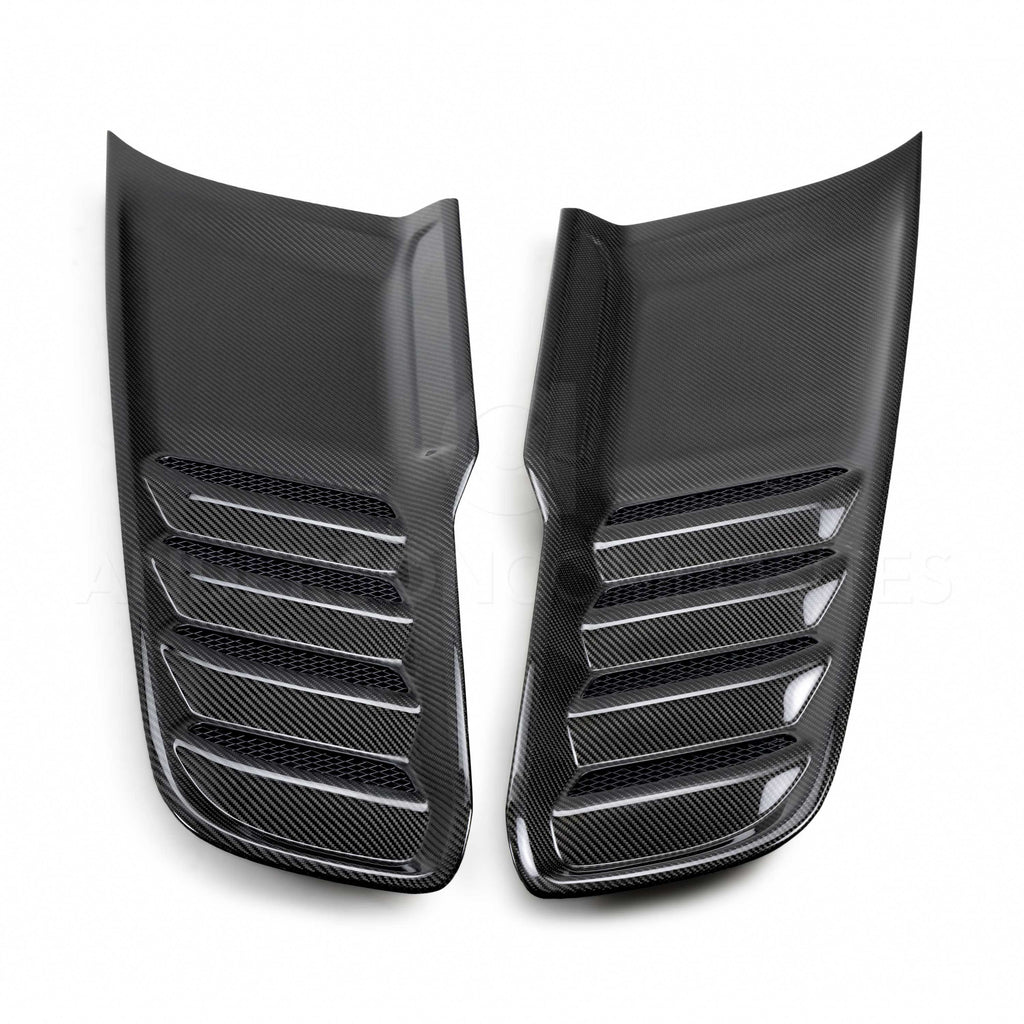 Anderson Composites 2021-2023 Ram TRX Type-OE Carbon Fiber Hood Vents (Pair) - AC-HV21DGTRX