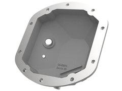 aFe Street Series Front Differential Cover Raw w/Machined Fins for 97-18 Jeep Wrangler JK/TJ - 46-71130A