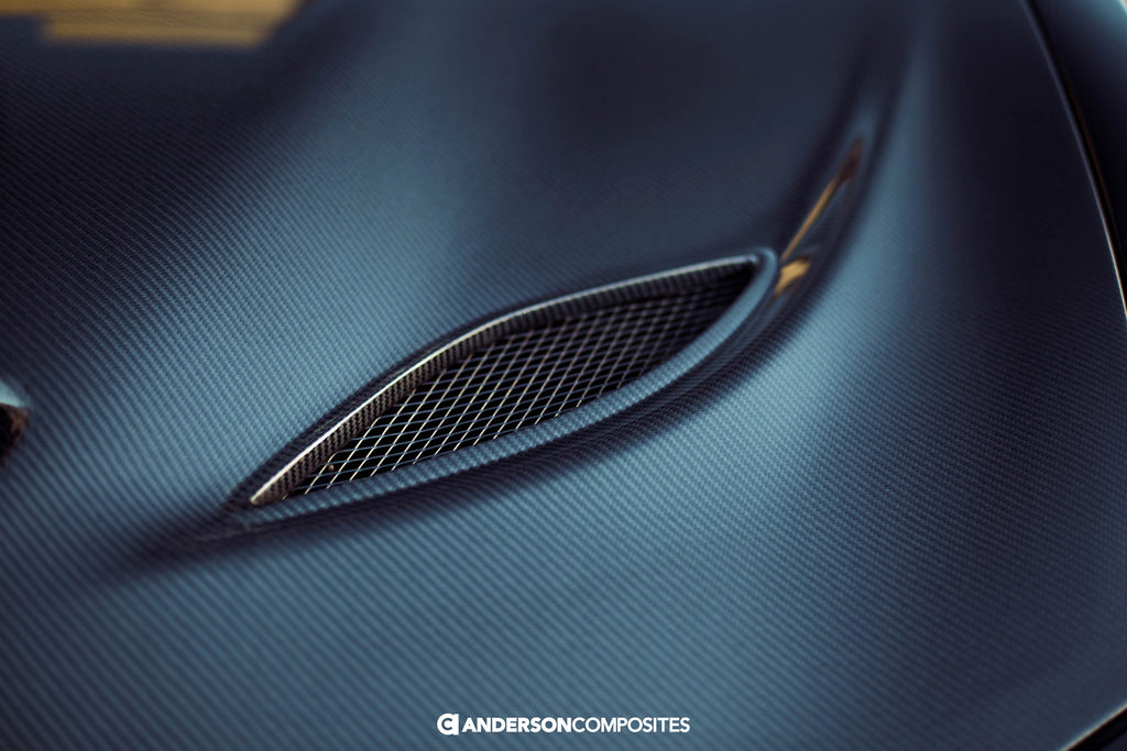 Anderson Composites 2015 - 2023 Dodge Charger Hellcat Type-OE Carbon Fiber Hood - AC-HD15DGCRHC-OE