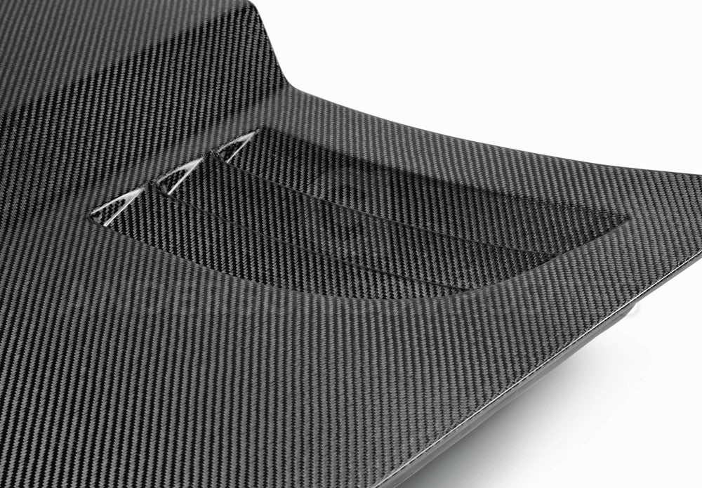 Anderson Composites 10-15 Camaro Type-TT Carbon Fiber Hood - AC-HD1011CHCAM-TT