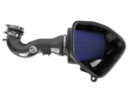 aFe Track Series Carbon Fiber Air Intake System Cadillac, Chevy, GMC, 5.3L/6.2L - 57-10015R aFe