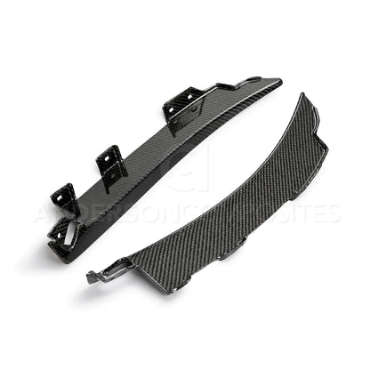 Anderson Composites 20-23 Mustang Shelby GT500 Carbon Fiber Rear Splash Guards AC-RMG20FDMU500 Anderson Composites