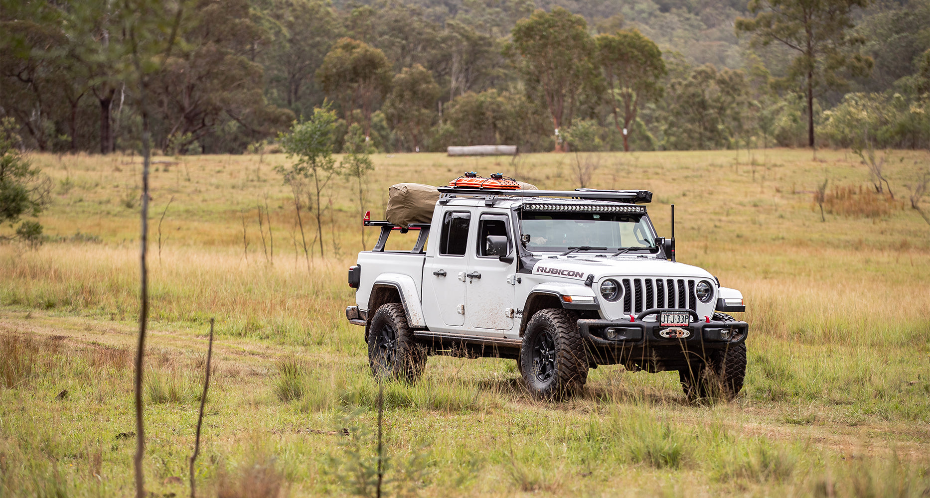 Rhino Rack Jeep Wrangler JK/JL Overlanding Kit with Gutter Backbone - ROLJ1