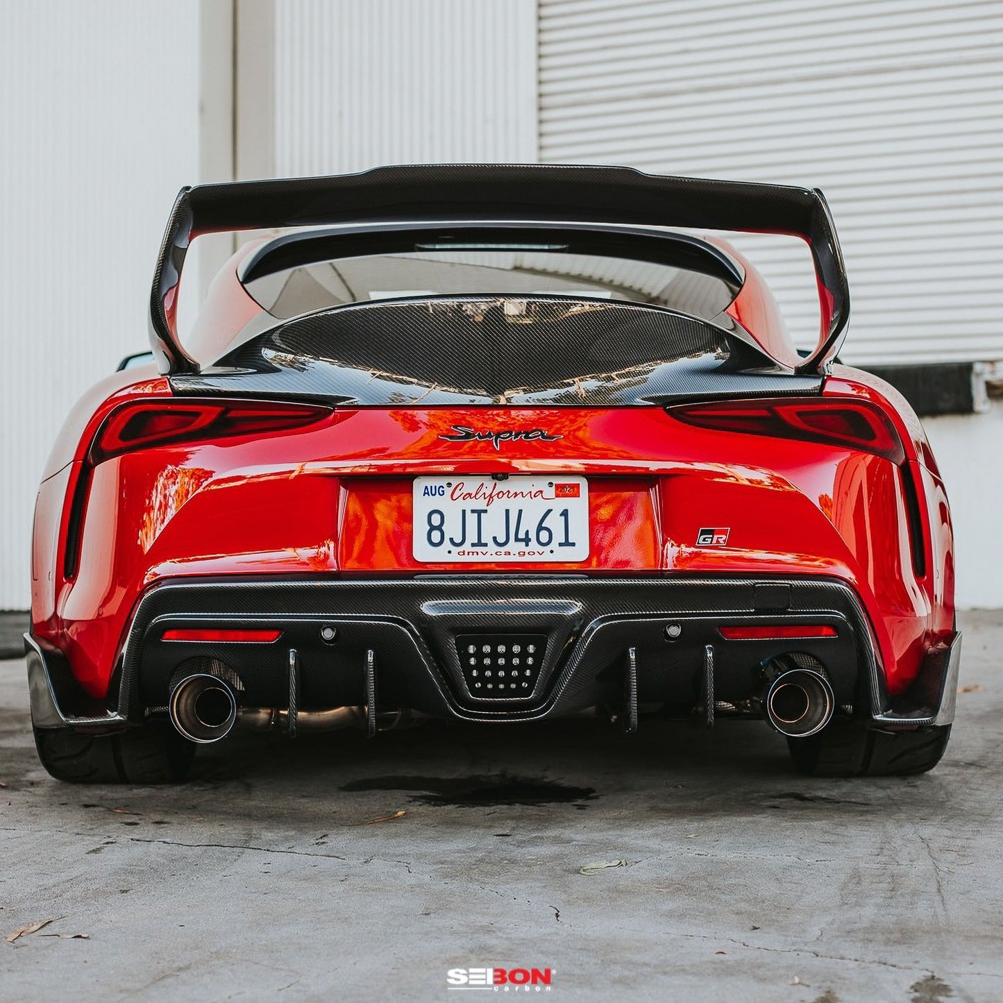 Seibon RS20TYSUP-TD TD-Style Carbon Fiber Spoiler for 2020–2026 Toyota GR Supra