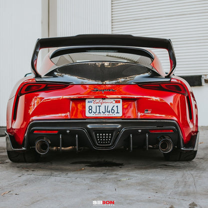Seibon RS20TYSUP-TD TD-Style Carbon Fiber Spoiler for 2020–2026 Toyota GR Supra