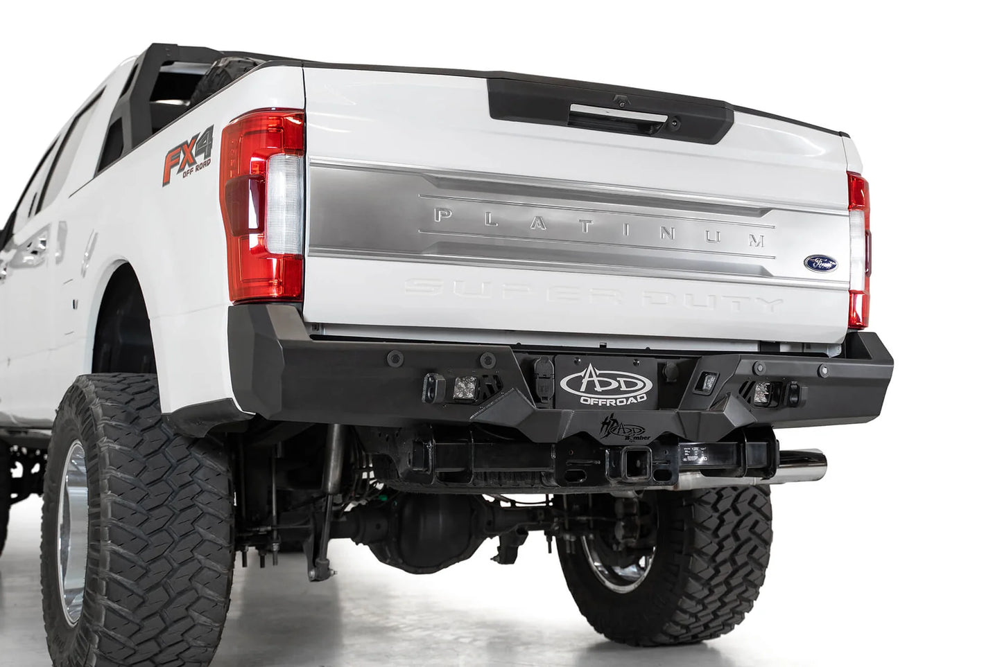 Addictive Desert Designs 2017-2022 Ford Super Duty Bomber HD Rear Bumper - R160051280103 Addictive Desert Designs