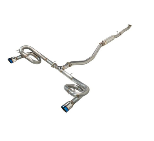 Remark 2022+ Honda Civic Si FE1 Sport Touring (Link Loop) Catback Exhaust w/ Burnt Stainless Tip Remark