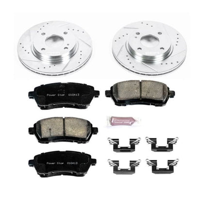 Power Stop 11-19 Ford Fiesta Front Z23 Evolution Sport Brake Kit PowerStop