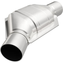 Load image into Gallery viewer, MagnaFlow Conv Universal 2.25 Angled Inlet Rear CA