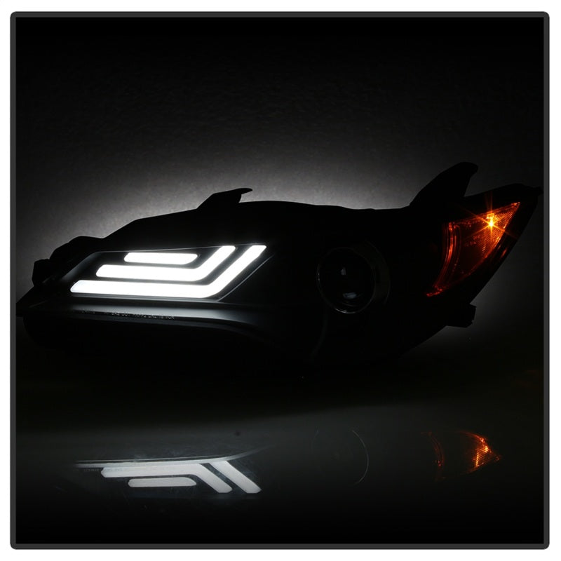 Spyder 15-17 Toyota Camry Projector Headlights - Black (PRO-YD-TCAM15-LB-BK) SPYDER