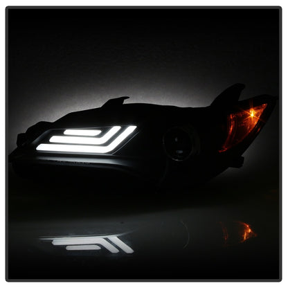Spyder 15-17 Toyota Camry Projector Headlights - Black (PRO-YD-TCAM15-LB-BK) SPYDER