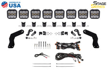 Load image into Gallery viewer, Diode Dynamics 17-24 Can-Am Maverick X3 SS5 Pro CrossLink Roof Lightbar Kit - White Combo