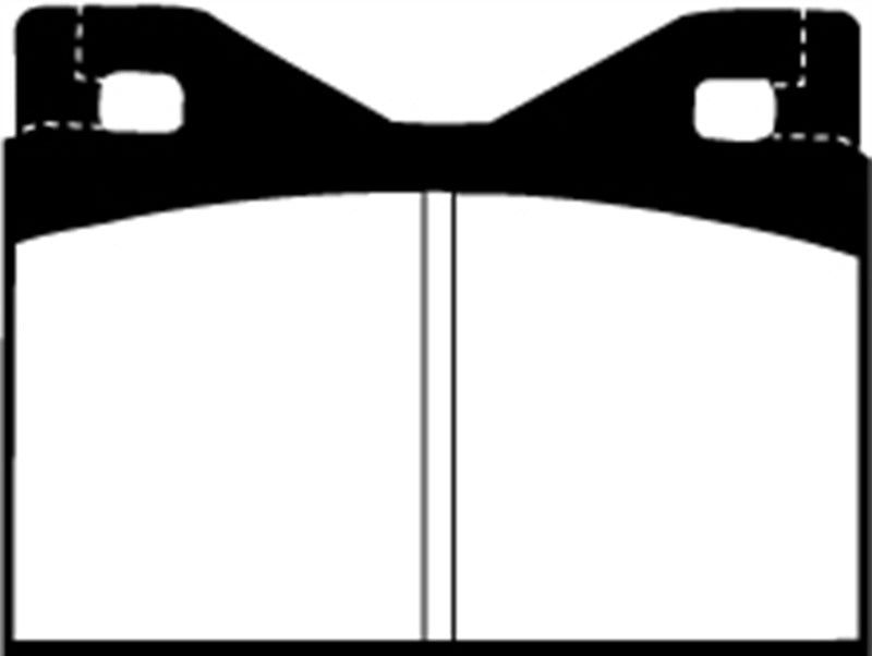 EBC GreenStuff Rear Brake Pads - DP2126 EBC