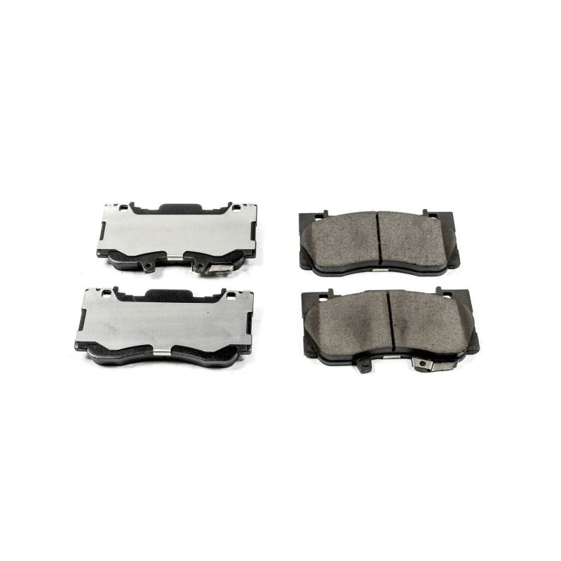 Power Stop 15-19 Ford Mustang Front Z16 Evolution Ceramic Brake Pads PowerStop