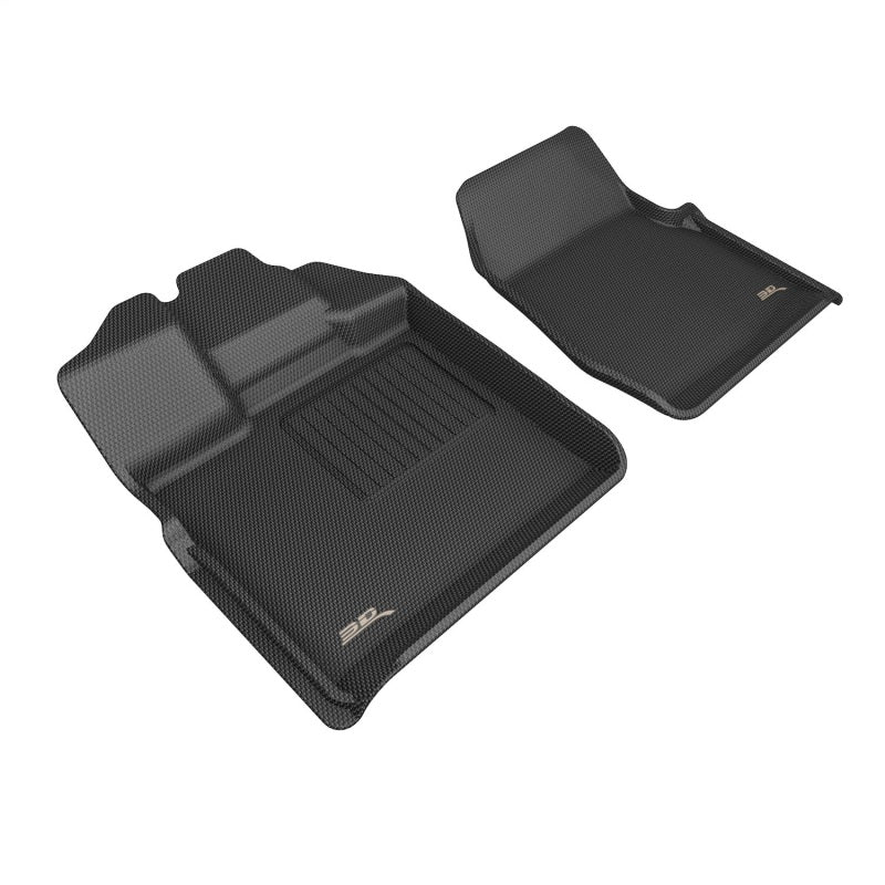 3D MAXpider KAGU 1st Row Floor Mats for Ford F-150 Regular Cab 2015-2026 - L1FR18011509