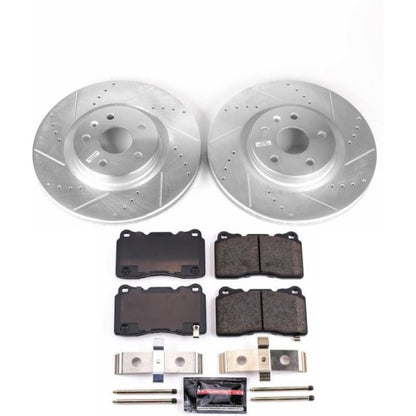 Power Stop 14-17 Buick Regal Front Z23 Evolution Sport Brake Kit PowerStop